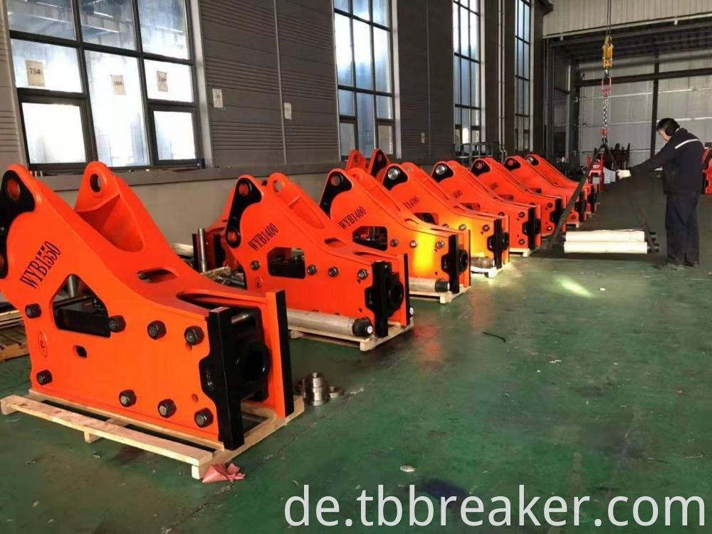 Hydraulic Breaker Assembly And Delivery